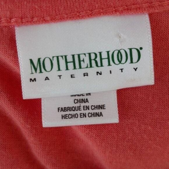 Y2K Motherhood Maternity L Blouse Top Boho Sheer Flutter Sleeve Empire Pink - Picture 2 of 8